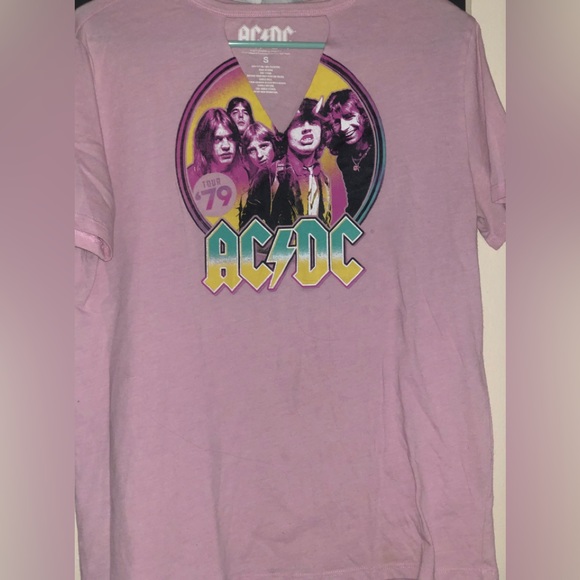 Tops - AC/DC Cut Out Tee